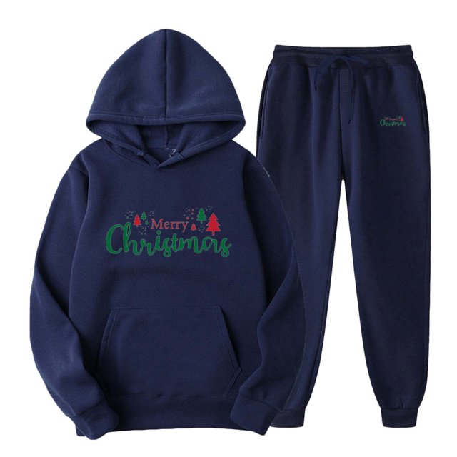 TIMIFIS Survêtement pour Homme 2 Pcs à Capuche, Ensemble de Sport Athlétique, Chandail à Enfiler Décontracté pour Course, Jogging, Ensemble de Tenue de Sport SetsFall
