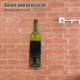 thumbnail image 5 of 2 piezas de vinos montados en la pared Botella de cerveza Soporte de botella de una sola botella Soporte de vino de metal, 5 of 8