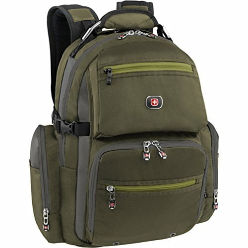 15.6" Laptop Backpack Notebook Rucksack Swiss Gear Outdoor Travel School Bag  kM 