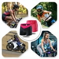 thumbnail image 5 of Bike Shorts Women with Padding Mountain Bicycle Cycling Underwear Cycle Clothing Pink M, 5 of 6
