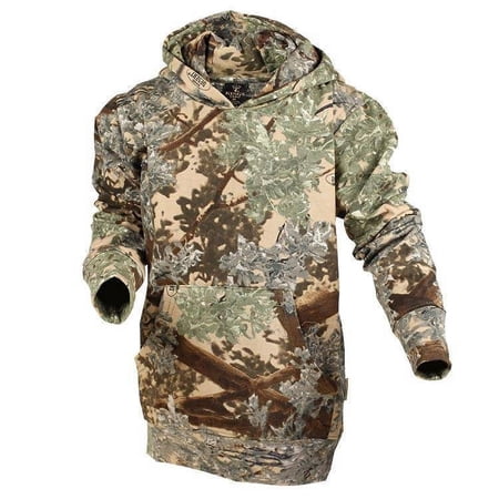 King s Camo Kids Classic Hunting Hoodie Desert Shadow Youth Large