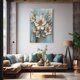 thumbnail image 1 of Cuadro Decorativo Flores Colores, 1 of 4