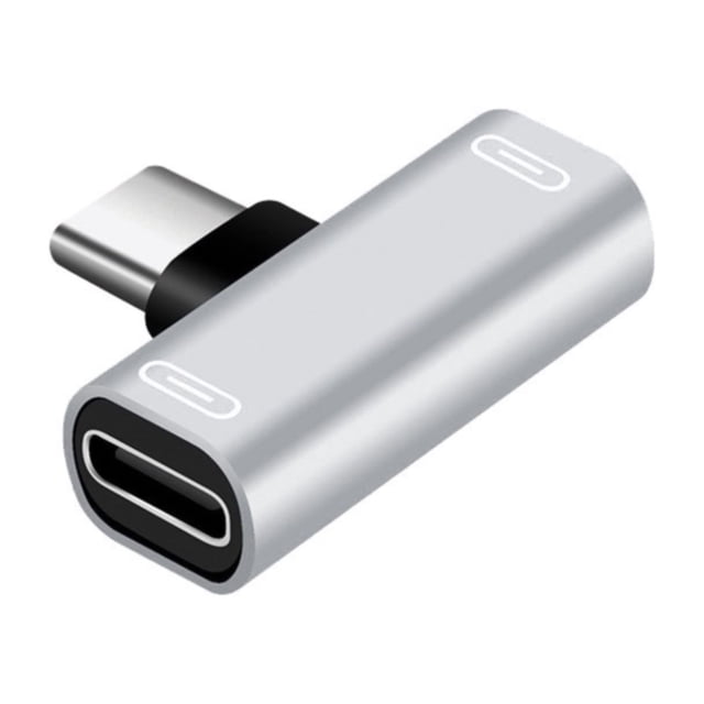 USB C to 35mm Audio and Power Charger Adapter Port Splitter for Simultaneous Listening and Fast Charging