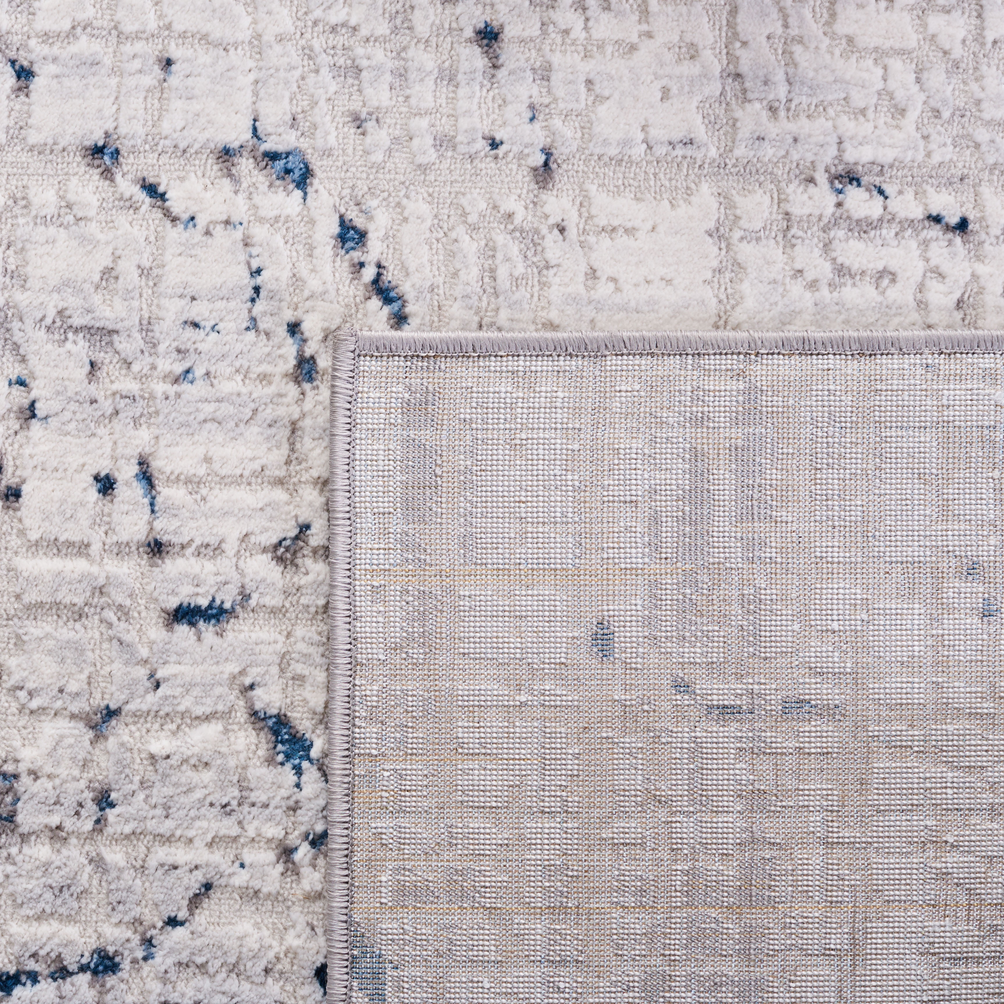 SAFAVIEH Amelia Gorden Abstract Area Rug, Gray/Blue, 4'5" x 6'5"