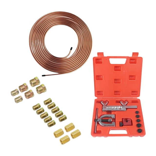 Kit de herramientas de oleada doble y simple Premium kit de tubería de línea de freno de servicio pesado Sin doblador de tubo