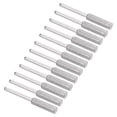thumbnail image 1 of Unique Bargains 7/32 Inch Diamond Chainsaw Sharpener, 12 Pack Sharpening Stone Polishing Grinding File Tool, Silver, 1 of 4