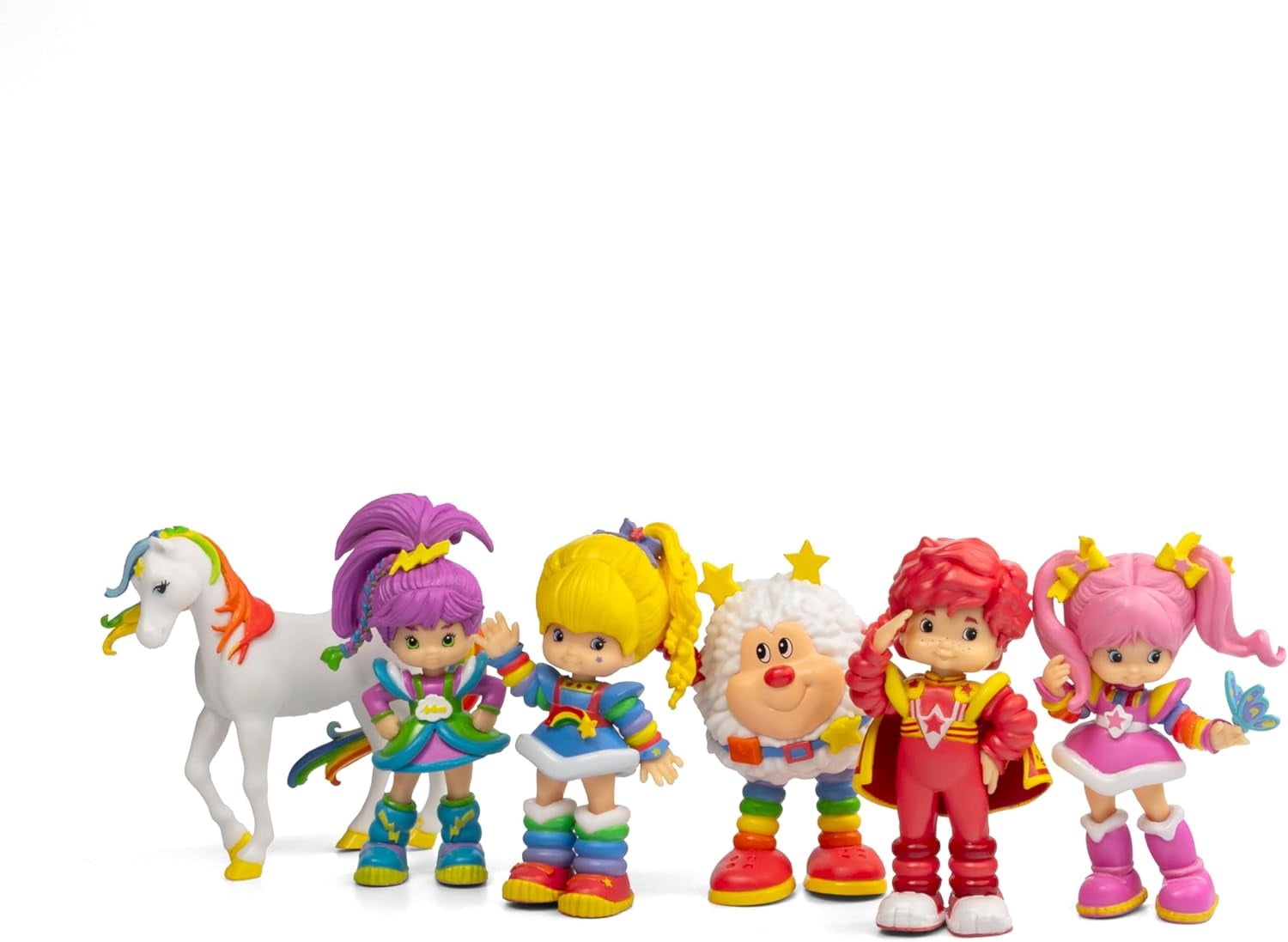 Rainbow Brite 2.5" Collectible Figures - Case of 12 Assorted Figures