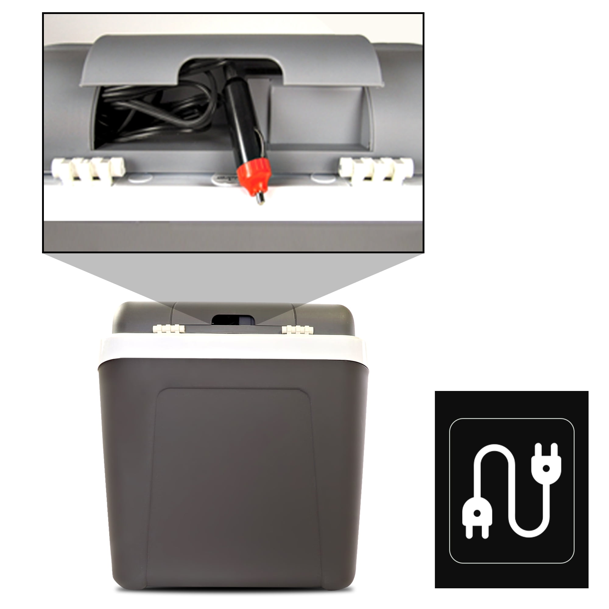 ELECTRIC × DRT / ROAD GLACIER Ozark Trail 26QT electric Cooler 12V Portable Travel Beach