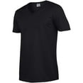 thumbnail image 3 of Gildan Mens Soft Style V-Neck Short Sleeve T-Shirt, 3 of 5
