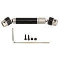 thumbnail image 1 of Eje de transmisión de coche RC, eje de transmisión medio de metal, repuesto para coche de escalada SCX24 1/24, 50-63 mm, negro, 1 of 10