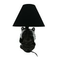 thumbnail image 3 of White Lightning Sculptural Tiger Table Lamp w/Black Shade 19 Inch, 3 of 4
