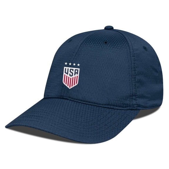 Men's Levelwear Navy USWNT Matrix Insignia Core Adjustable Hat