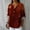 Red, variant on FAHXNVB Womens Button Down Shirts Cotton Linen Open Button Fall Work Tops Casual Loose Fit Striped Long Sleeve V Neck Blouse Tops