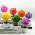thumbnail image 3 of Planta artificial Bearachild decoración interior color rojo brillante, 3 of 6