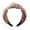Pink, variant on MSJUHEG Western Headbands,Face Wash Headband,Makeup Headband,Thick Headbands,Padded Headband,Velvet Bow Knot Hairband Hair Head Hoop Sweet Hair Headband Black One Size