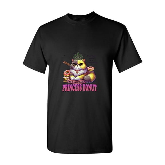 Princess Donut Mongo Dungeon Crawler Carl Book Cat Fantasy Sci-Fi Gamer T-Shirt, for men & women, up to size 5XL