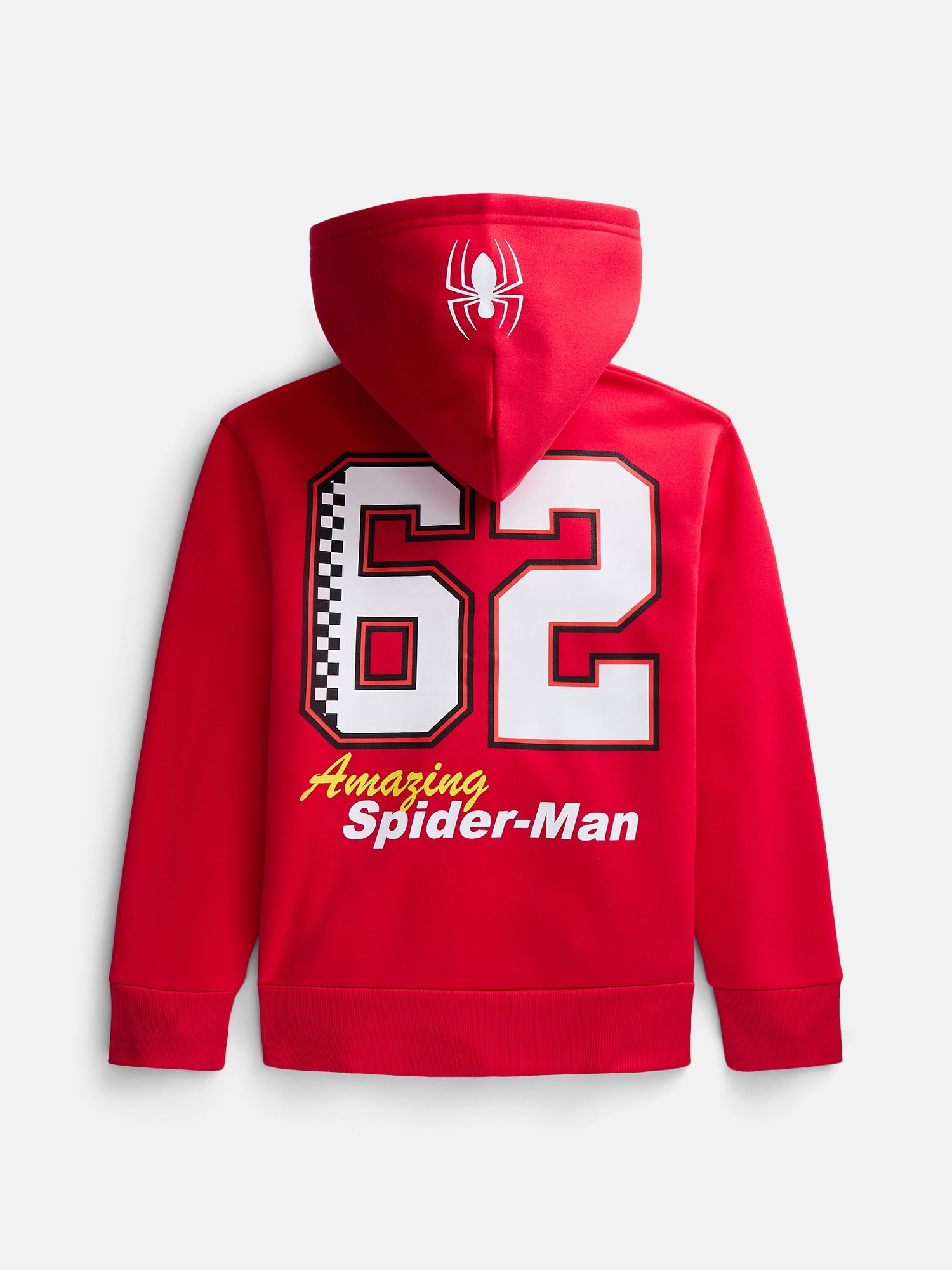 The Amazing Spider Man 62 Boys Fleece Hoodie, Sizes 4-18