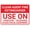 Warning Sign 2, variant on No Soliciting Sign – 8x12 Inch RustFree Aluminum,Weatherproof & UV Protected,Clear & Visible Message for Home,Business,or Private Property Privacy Protection