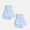 BLUE MAGIC, variant on No Boundaries Women's Ribbed Knit Pop Top Mittens