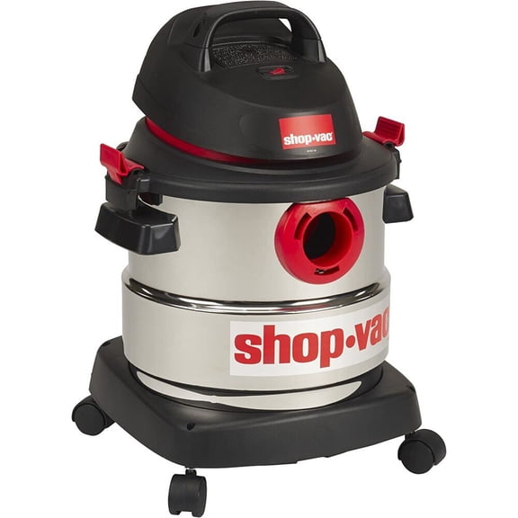 Shop Vac Wet/dry Vacuum 5 Gallon 4.5 Peak Hp Stainless Steel