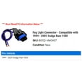 thumbnail image 2 of Fog Light Connector - Compatible with 1999 - 2001 Dodge Ram 1500 2000, 2 of 2