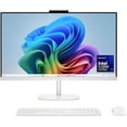 thumbnail image 4 of Newest HP OmniStudio 27" FHD Touchscreen All-in-One Desktop Computer, Intel 8-Core Ultra 7 355 Processor, 16GB DDR5 RAM 512GB Storage , Wireless Keyboard & Mouse, Windows 11 Home, White, 4 of 9