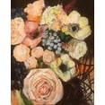 thumbnail image 2 of Vertentes, Jeanette 20x24 Gold Ornate Wood Framed with Double Matting Museum Art Print Titled - Wedding Bouquet, 2 of 4