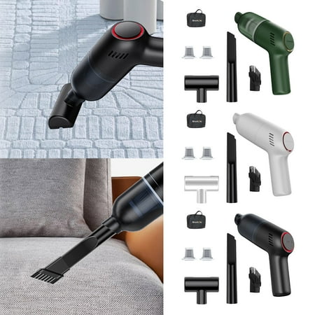 

WGOUP M17 Portable Handheld Car Home Carpet Vacuum Cleaner High-Power 9000Pa Cordless Wireless Wet And Dry Vaccum D-ust Catcher One Size