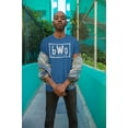 thumbnail image 2 of Blue World Order bWo Blue Meanie Big Stevie Cool ECW Mens T-shirt S, 2 of 6