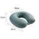 thumbnail image 2 of 1 Pcs 30*30cm Dark Blue Travel Pillow, Memory Foam Neck Pillow, Support Pillow, 2 of 5