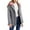 Pink2, variant on Women's Mid-Length Fleece Lined Hooded Jacket, Solid Color Winter Coat with Drawstring Waist, Warm Zip Up Outerwear, Casual Fall Winter Layer JN XXXL