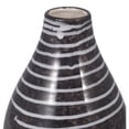 thumbnail image 2 of Sagebrook Home Ceramic Vase, Black & White, 2 of 7
