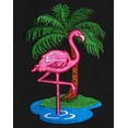 thumbnail image 2 of Flamingo Duffel Bag or Flamingo Gym Bag WITH SHOE POCKET, 2 of 2