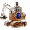 thumbnail image 3 of Excavator Shaped Whiskey Glass Bottle - Creative 350ml Liquor Decanter with Novelty Construction Vehicle Design, Artistic Spirit Container for Home Bar & Unique Gift, 3 of 3