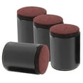 thumbnail image 2 of FONDOTIN Black Carbon Steel Bed Risers 4 Pieces Heavy Duty Furniture Lift for Installation, 2 of 7