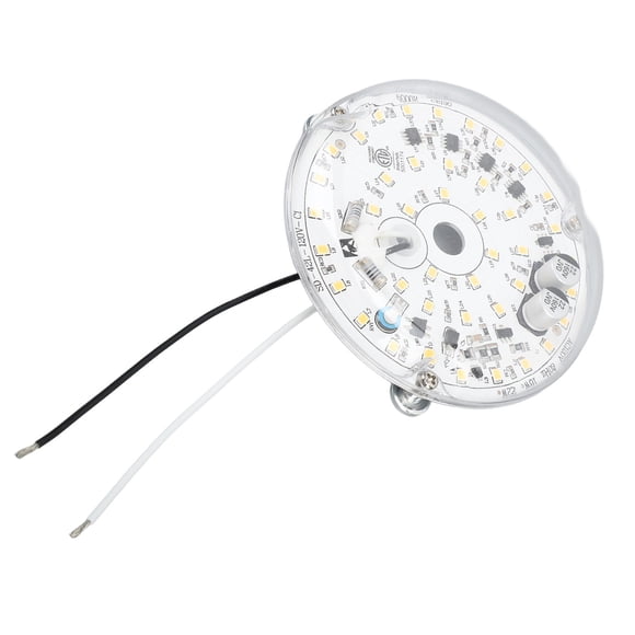 Reemplazo De Luz LED De Ventilador De Techo De 3.93 Pulgadas, Kit De Luz De Ventilador De Montura Magnética De 18W 2000lm AC120V, Panel De PCB De Vida útil