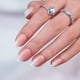thumbnail image 2 of Press On Nails BtartBox Soft Gel Ombre, crema de almendras y vainilla, 2 of 9