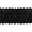 Black, variant on Expo Int'l 20 yards of Collette Woven Braid Circle Trim