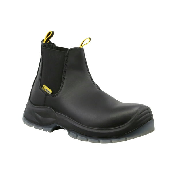 Botín Industrial Triples Pro de Piel Set 504 Negro para hombre