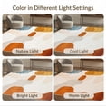 thumbnail image 7 of ODIKA 8'x10' Washable Area Rug Non-Shedding, Easy Care, Front Door Abstract Brushstroke Contemporary Bedside Beige Ru for King Size Bedroom Under Bed, Master Suite, 7 of 7