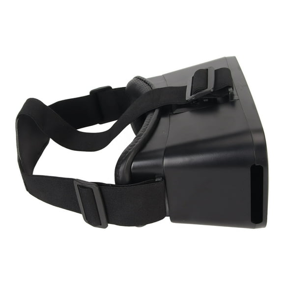 Virtual Reality Headset, Black 3D Glasses Helmet Myopic User Friendly Wide and Clear View for Christmas Gift