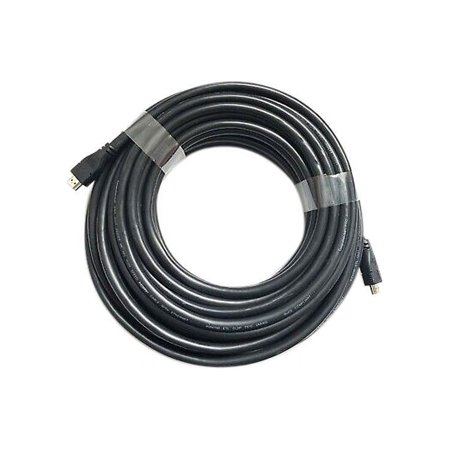 UPC: 0808447080834 | Comprehensive HD18G-50PROPA 50 ft. Black Plenum Pro AV/IT 18G 4K High Speed Active HDMI 24 AWG with ProGrip SureLength Cable Male to Male