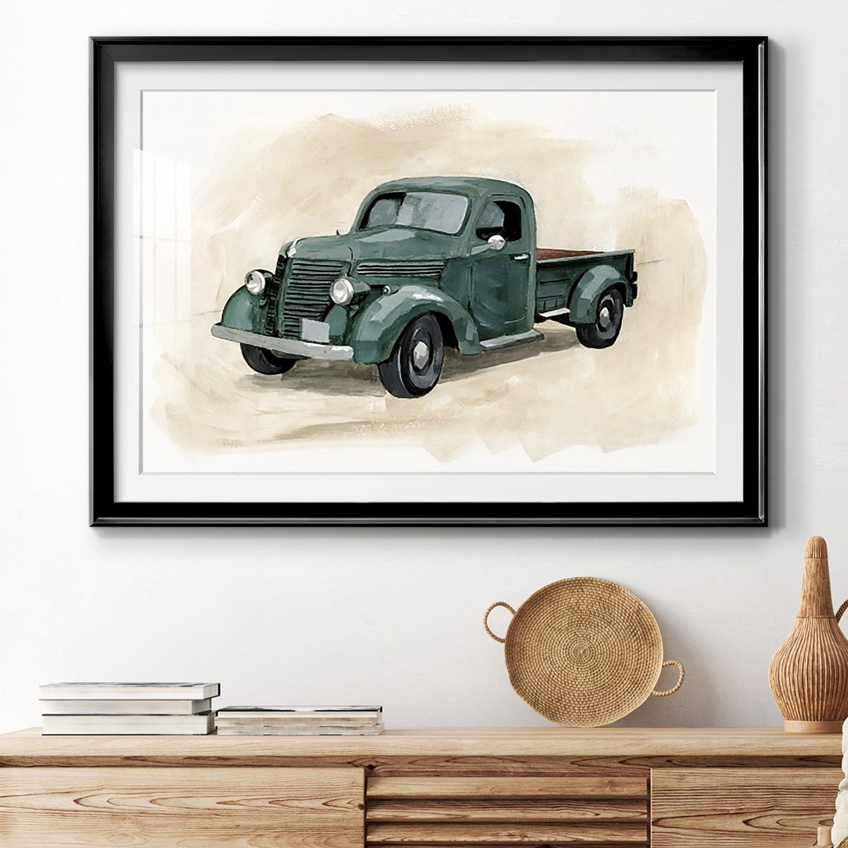 Pickup II Premium Framed Print - Ready to Hang