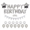 thumbnail image 1 of Ensemble de Décorations de Fête d'Anniversaire Garçons Filles Femmes Bébé Fournitures de Fête d'Anniversaire Ballons Bannière Rideaux pour Décorations de Fête d'Anniversaire Bébé, 1 of 4