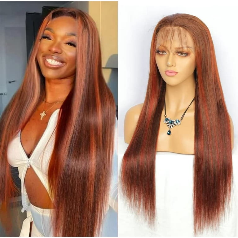 Copper 2024 red wig