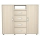 thumbnail image 1 of Closet Cajonera Mueble TV Inval AM5423-ar dos puertas 4 cajones INVAL AM5423, 1 of 4