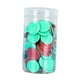 thumbnail image 4 of 100 fichas de bingo de matemáticas para contar con cubo de almacenamiento, material didáctico para el aprendizaje rojo verde, 4 of 9