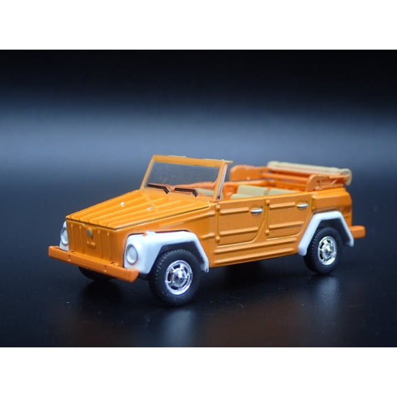 Open Box VOLKSWAGEN THING TYPE 181 HITCH ORANGE 1:64 SCALE COLLECTIBLE DIECAST MODEL CAR