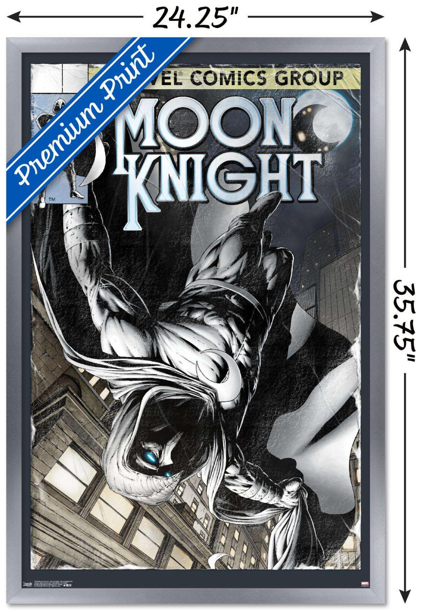 Marvel Comics - Moon Knight - Moon Knight #194 Wall Poster, 22.375" x 34", Framed