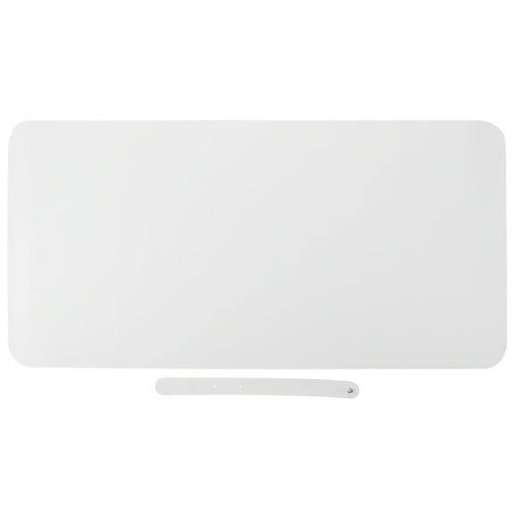Greenadscape Mousepad Leather White 1Pcs 23.8X11.8in
